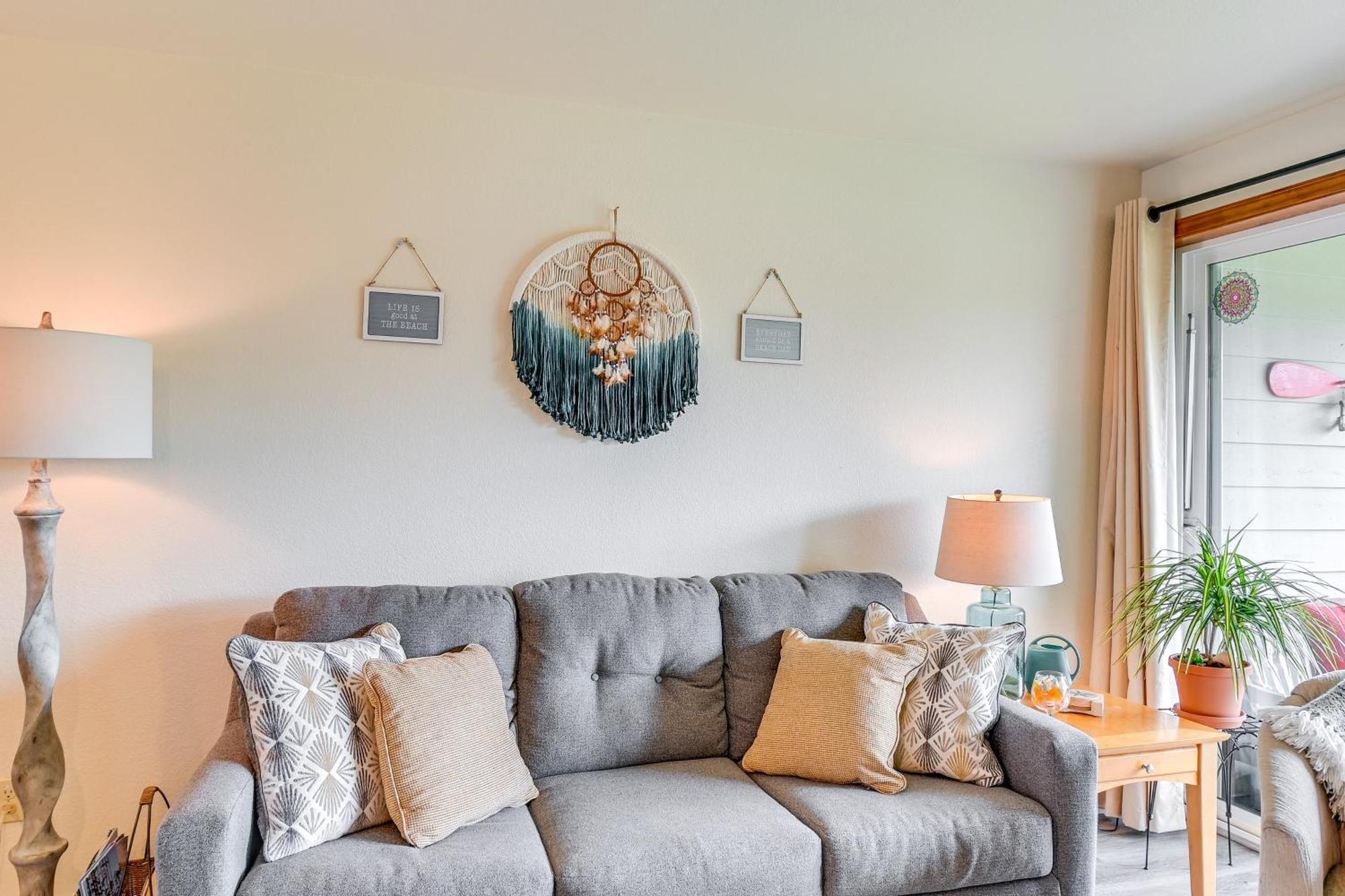 Ocean Shores Condo With Balcony Less Than 1 Mi To Beach! Luaran gambar