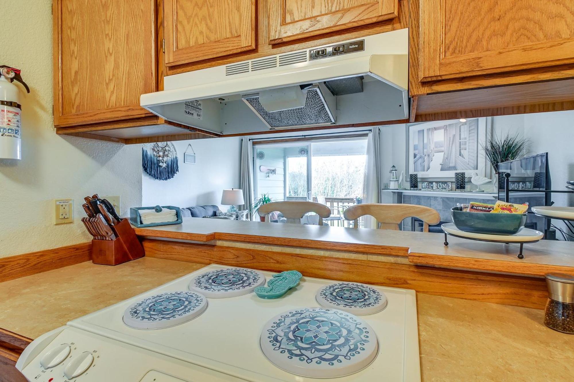 Ocean Shores Condo With Balcony Less Than 1 Mi To Beach! Luaran gambar