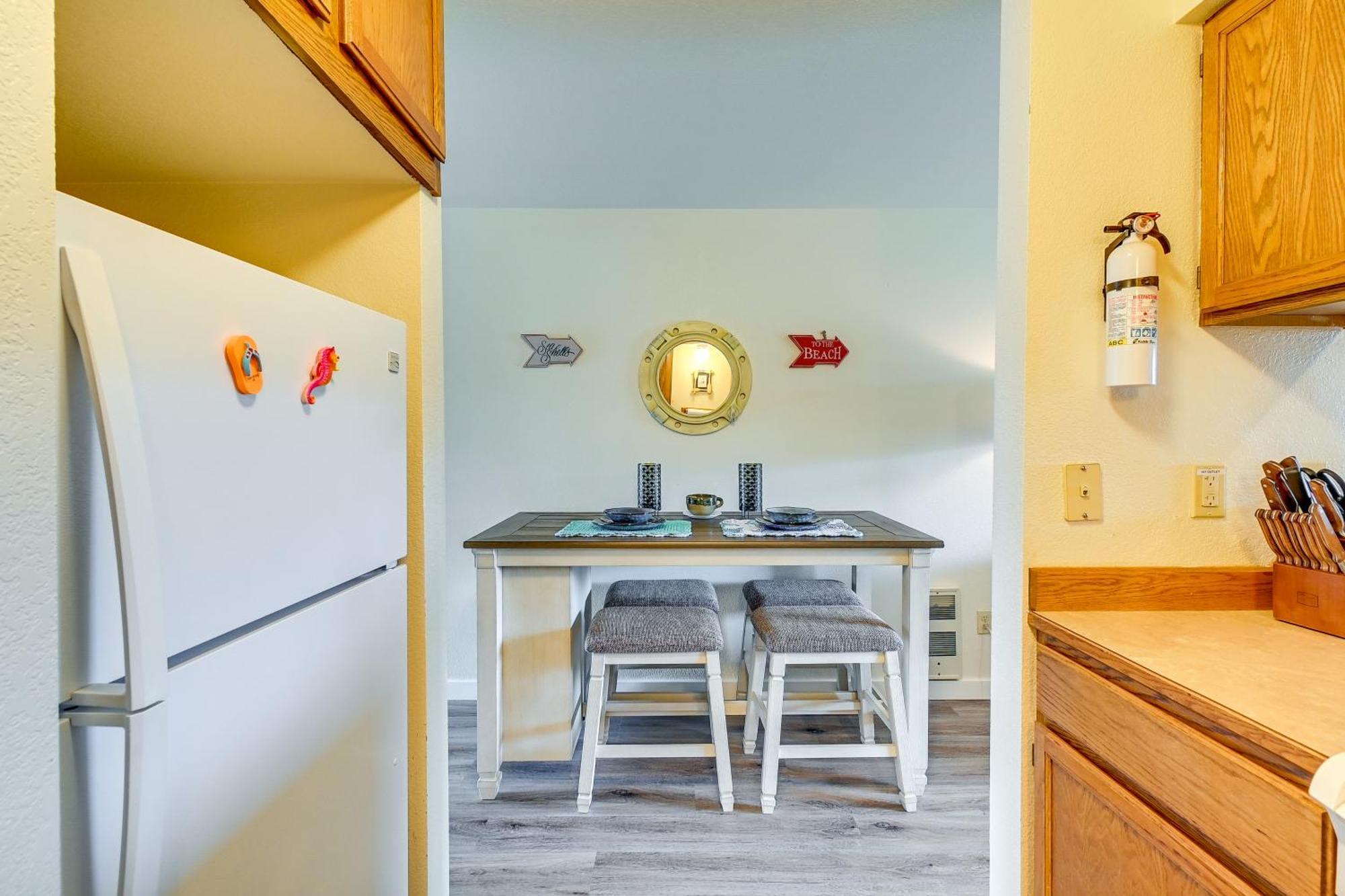 Ocean Shores Condo With Balcony Less Than 1 Mi To Beach! Luaran gambar